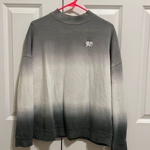 Ivory Ella, turtleneck, ombré